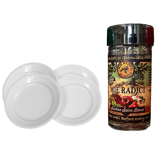 Spice Blend with 4 Dipping Plates