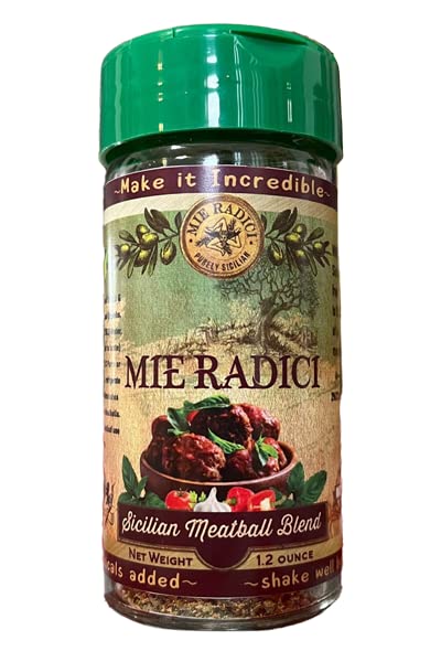 Sicilian Meatball Blend with shaker top