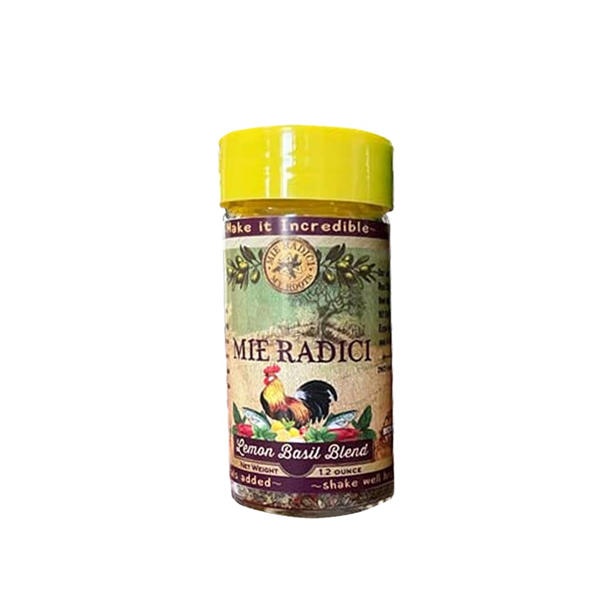 Lemon Basil Blend with shaker top