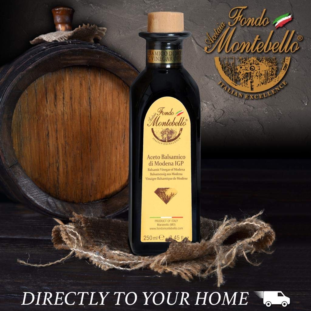 FM02 Fondo Montebello Balsamic Vinegar "Papillon" Diamond Gold Box