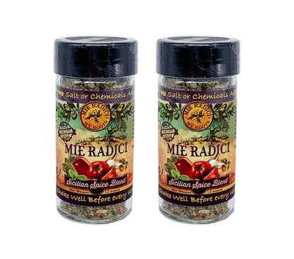 Sicilian Spice Blend with shaker top
