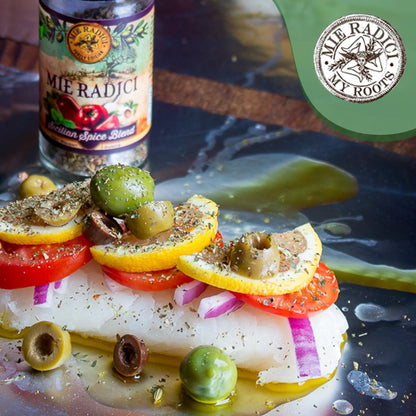 Sicilian Spice Blend with shaker top
