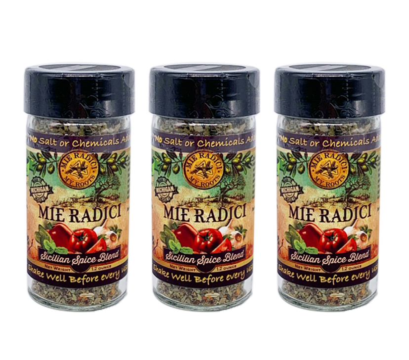 Sicilian Spice Blend with shaker top