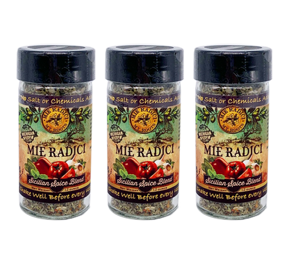 Sicilian Spice Blend with shaker top