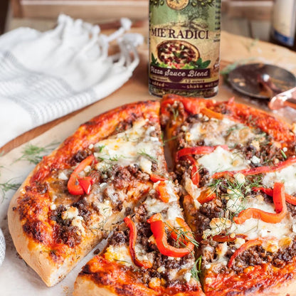 Sicilian Pizza Sauce Blend with shaker top