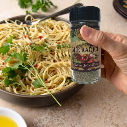 Sicilian Spice Blend with shaker top