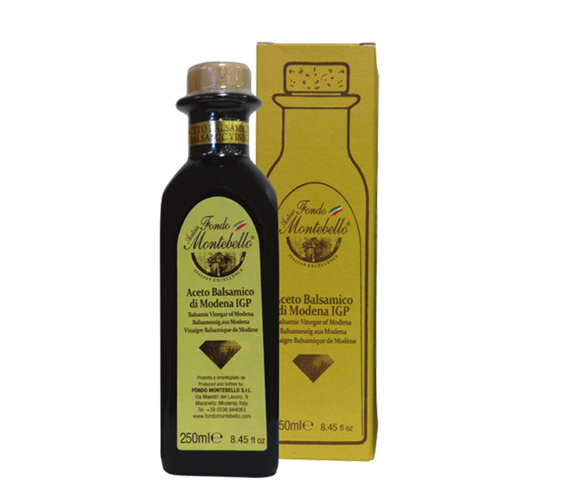 FM02 Fondo Montebello Balsamic Vinegar "Papillon" Diamond Gold Box