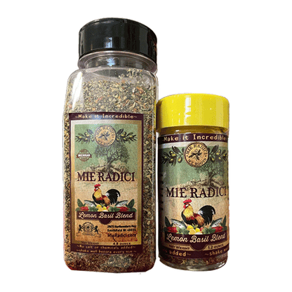 Lemon Basil Blend with shaker top