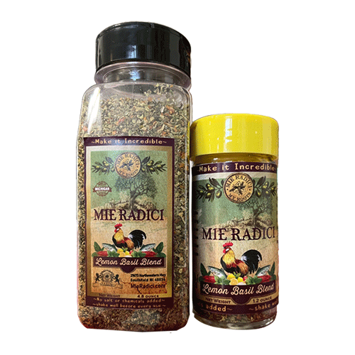 Lemon Basil Blend with shaker top