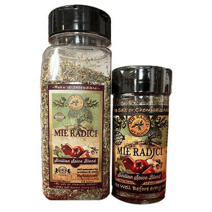 Sicilian Spice Blend with shaker top