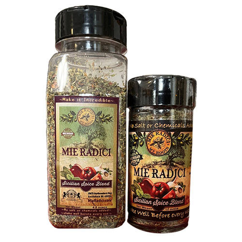 Sicilian Spice Blend with shaker top